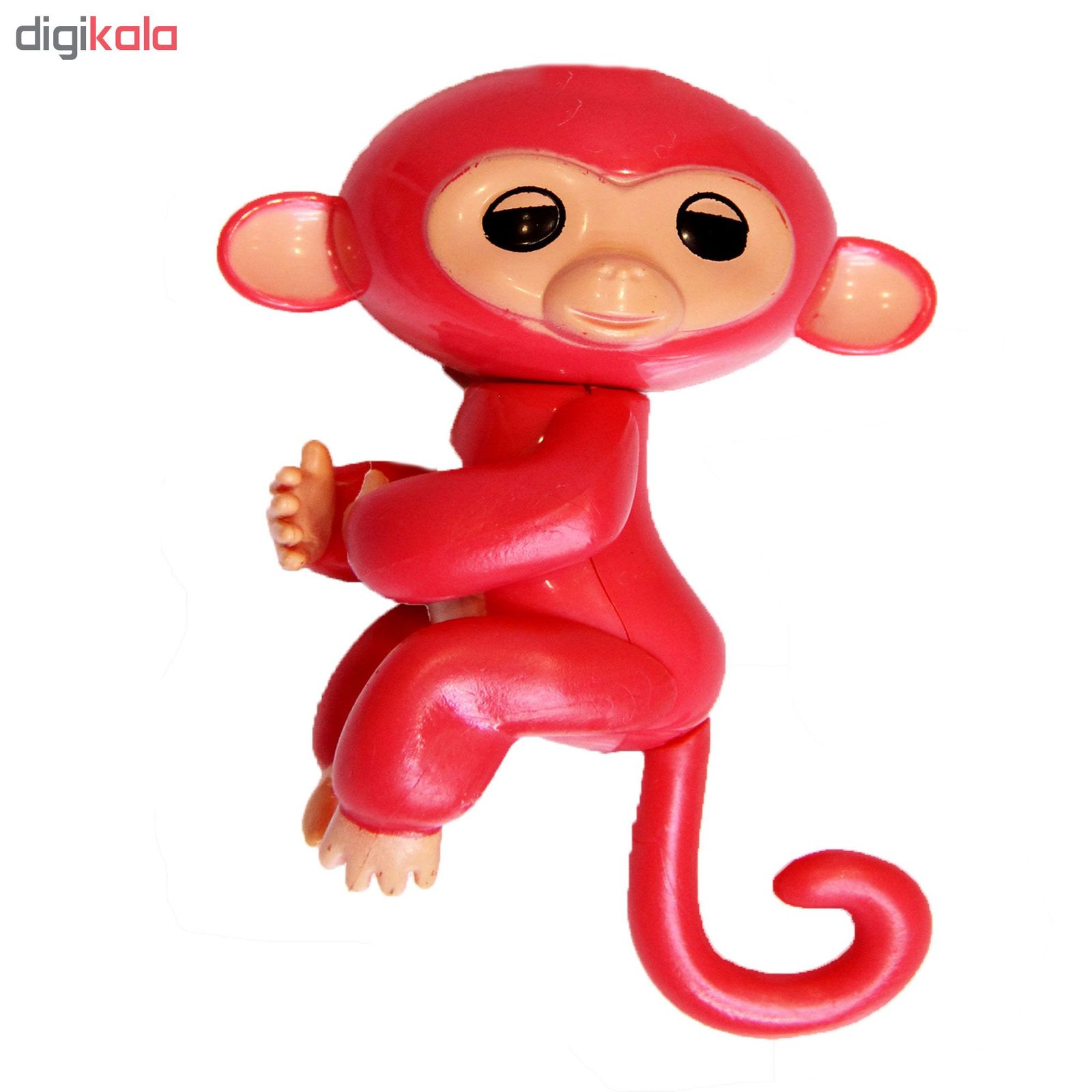 عروسک طرح میمون انگشتی ارتفاع 12 سانتی متر  -  - 6