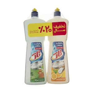 مایع ظرفشویی تاژ - بسته 2 عددی