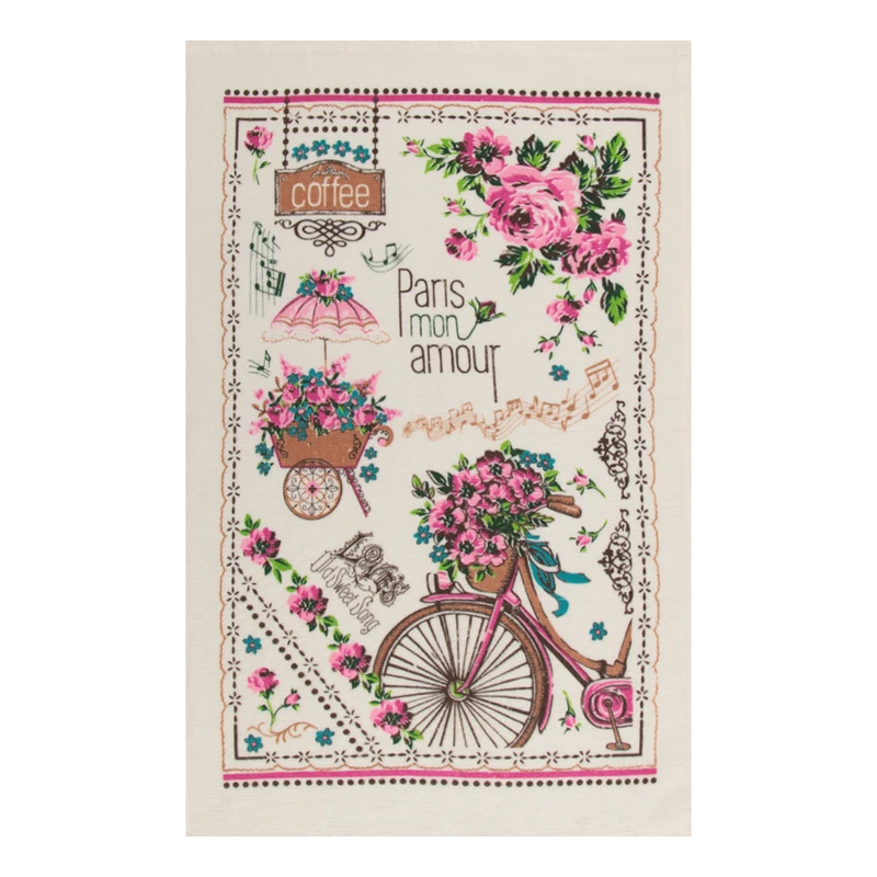 حوله دستی آکیپک مدل Paris سایز 30x50 سانتی‌متر