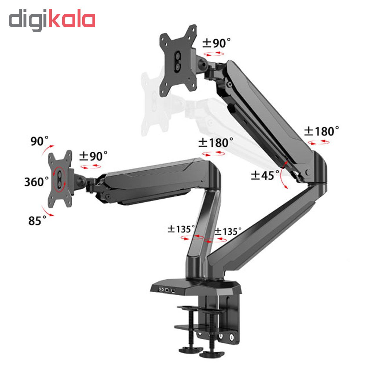 پایه رومیزی مدل VM-GM324U مناسب برای تلویزیون های 15 تا 27 اینچ پایه رومیزی مدل VM-GM324U مناسب برای تلویزیون های 15 تا 27 اینچ