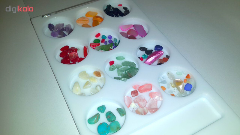 مجموعه نگین ناخن شامل مدل ND11