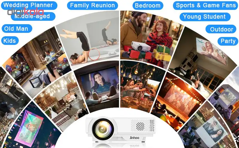 ویدیو پروژکتور جینهو مدل M8-TPA