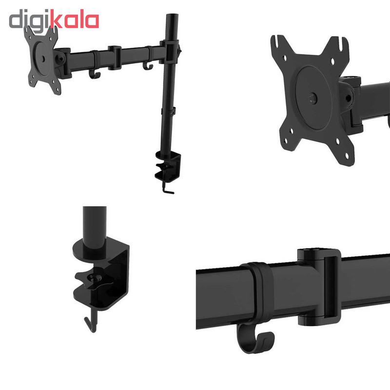 پایه رومیزی مدل VM-D38 مناسب برای مانیتورهای 15 تا 27 اینچ