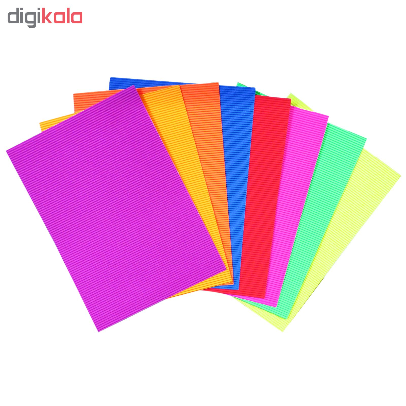 مقوا  کد 6008 سایز 21*30 سانتی متر بسته 8 عددی