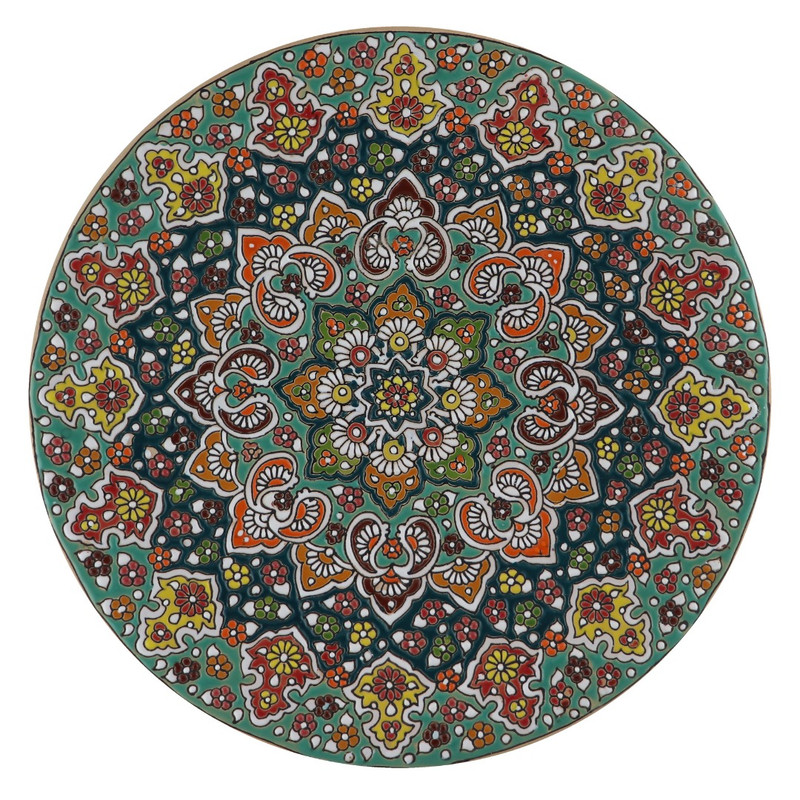 بشقاب میناکاری مدل B30M13