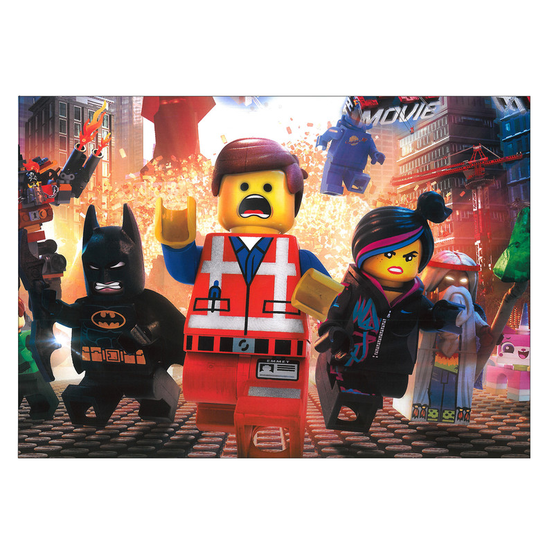 کاغذ کادو طرح قهرمانان لگویی بسته 2 عددی