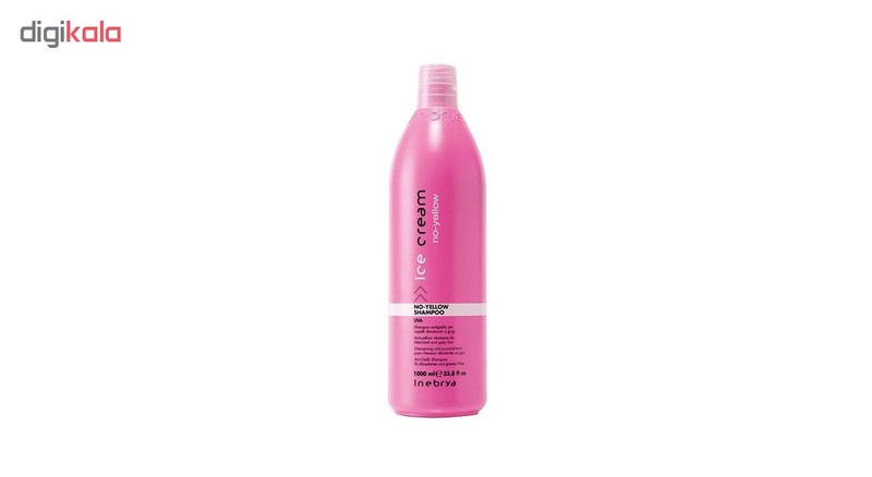 شامپو مو آیس کریم مدل no-yellow حجم 1000 میلی لیتر