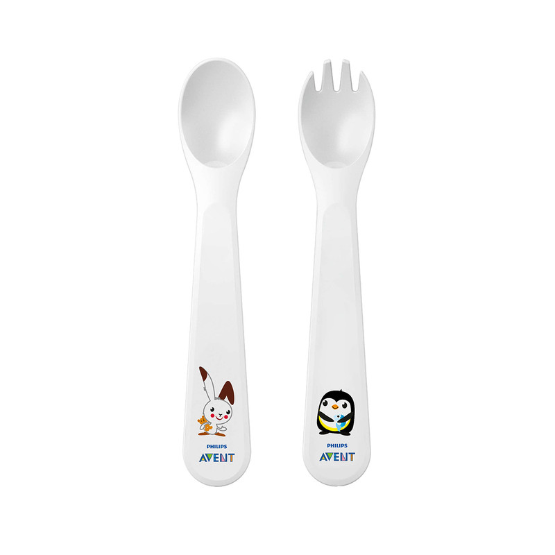 ست قاشق و چنگال کودک اونت مدل Rabbit SCF712