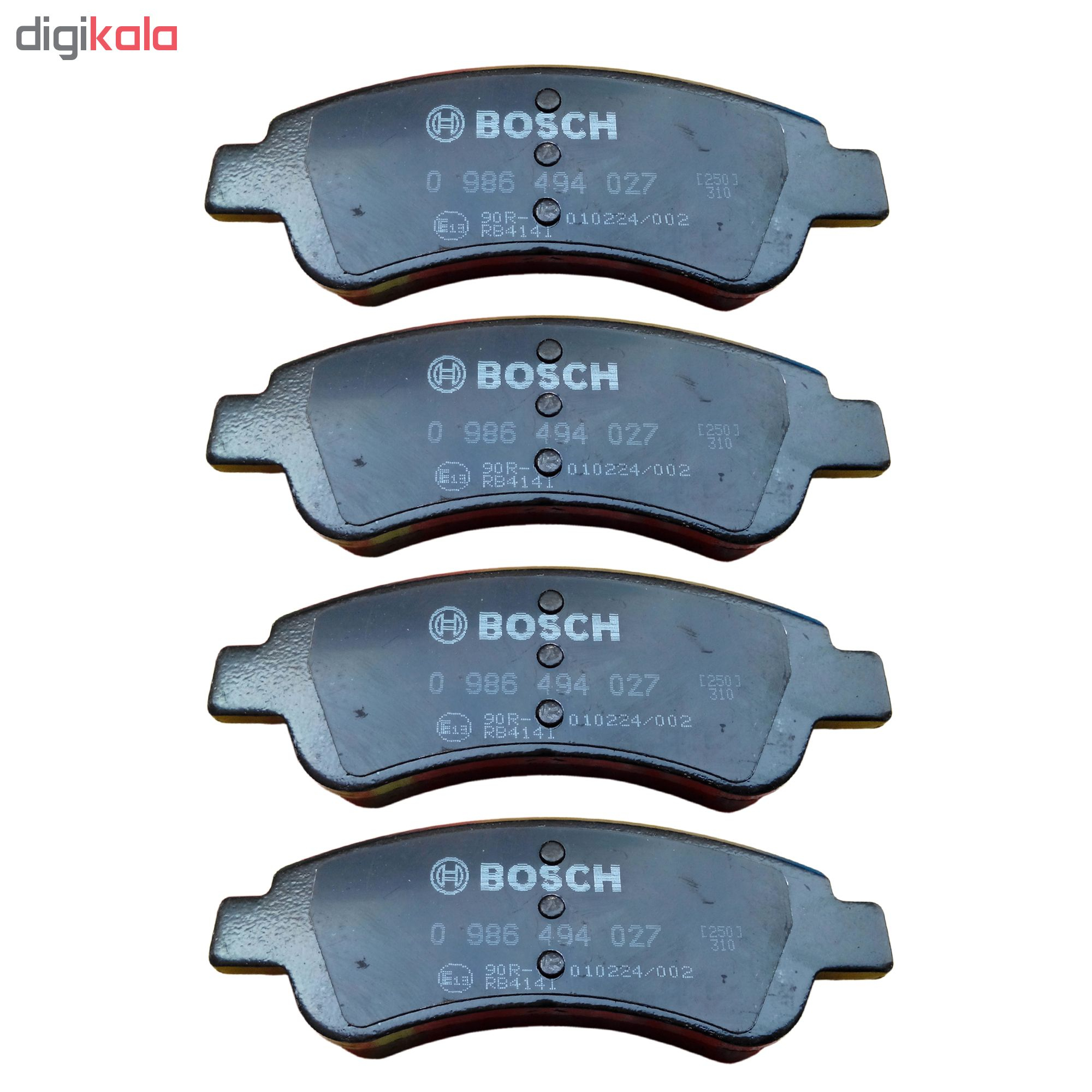 لنت ترمز جلو بوش کد 4027 مناسب برای پژو 206