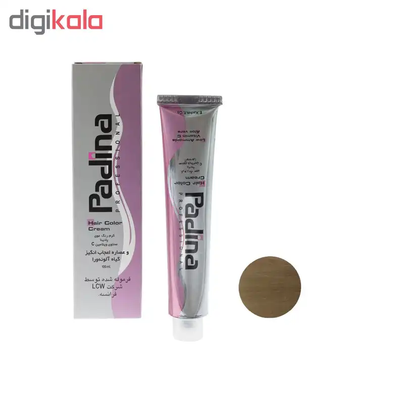 رنگ مو پادینا شماره C9-10-1 حجم 100 میلی لیتر رنگ بلوند نقره ای