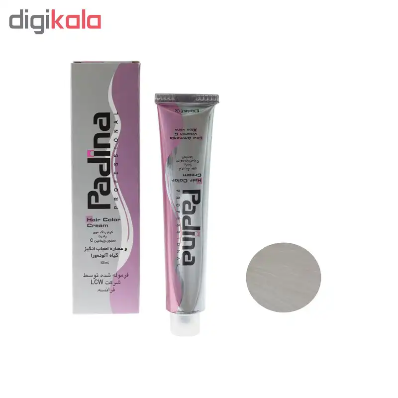 رنگ مو پادینا شماره E20-0-00 حجم 100 میلی لیتر رنگ روشن کننده