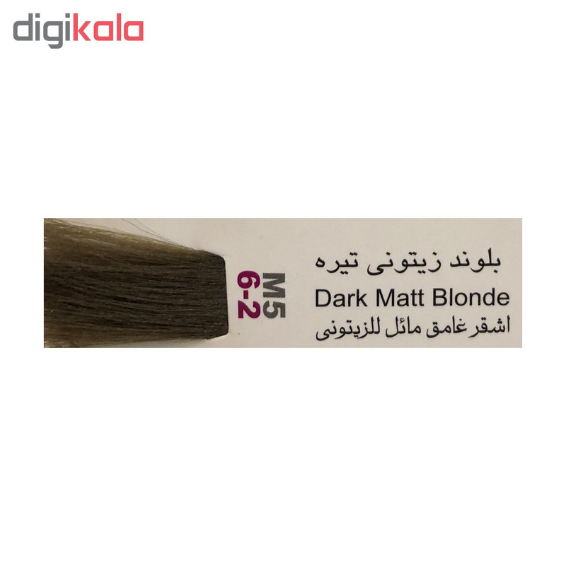 رنگ مو پادینا شماره M5-6-2 حجم 100 میلی لیتر رنگ بلوند زیتونی تیره رنگ مو پادینا شماره M5-6-2 حجم 100 میلی لیتر رنگ بلوند زیتونی تیره