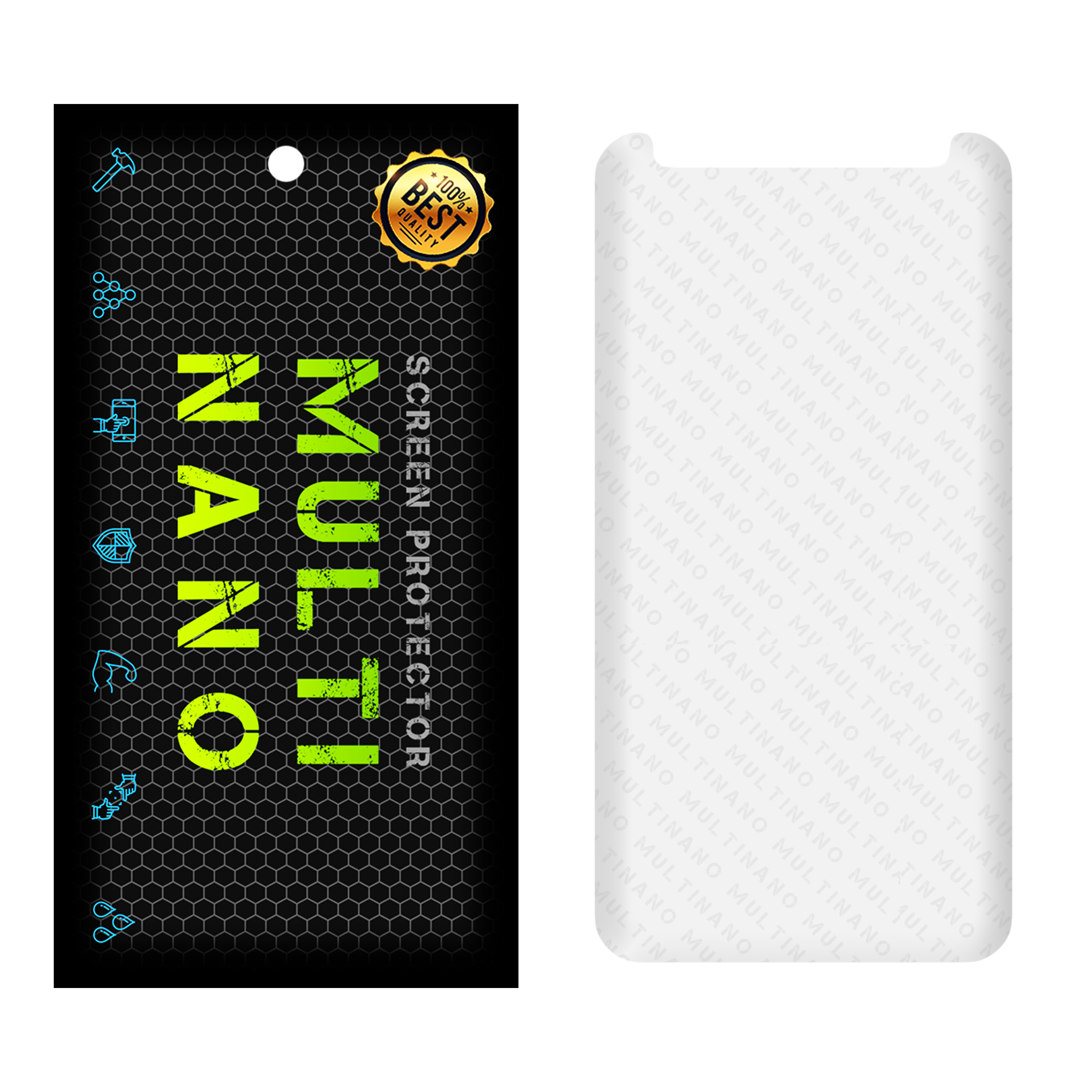 محافظ صفحه نمایش یووی لایت مولتی نانو مدل E-0 مناسب برای گوشی موبایل سامسونگ Galaxy Note 10