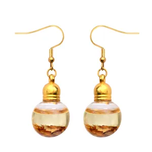 گوشواره طلا 24 عیار زنانه کد 1327