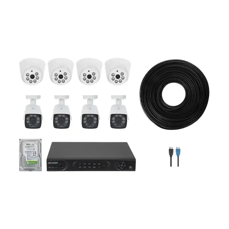 سیستم امنیتی مدار بسته آنالوگ هایک ویژن مدل DS-7208HWI-SL