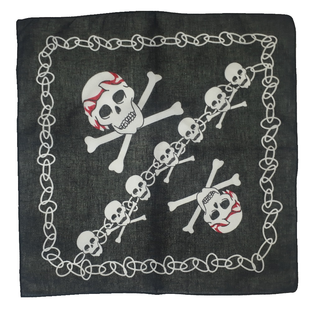 دستمال سر و گردن مدل skull W chain
