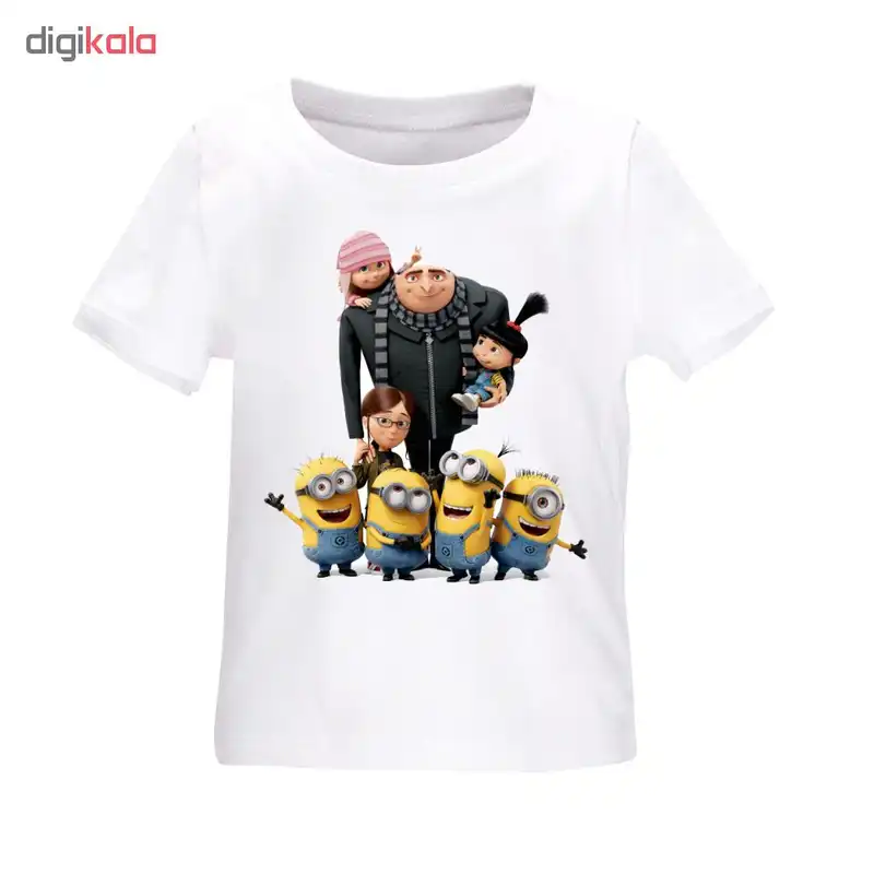 تی شرت بچه گانه طرح خانواده مینیمون مدل b13