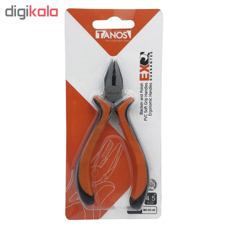 انبردست تانوس مدل MC01-45 سایز 4.5 اینچ انبردست تانوس مدل MC01-45 سایز 4.5 اینچ