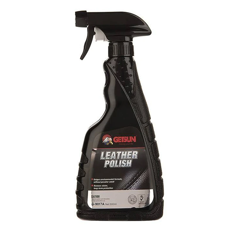 اسپری تمیز کننده چرم خودرو گتسان مدل G-9017A حجم 500 میلی لیتر