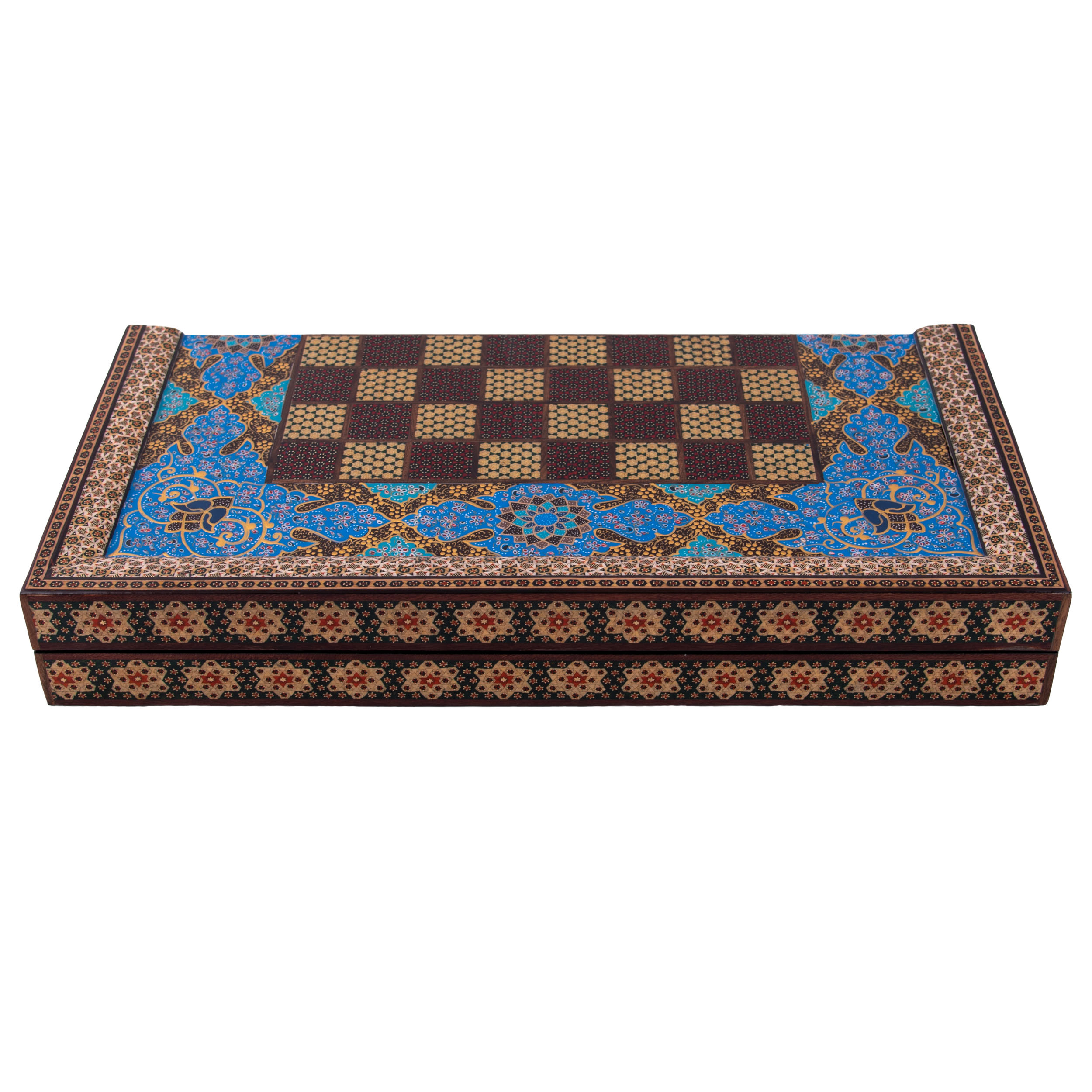 صفحه شطرنج خاتم کاری کروبی مدل s50