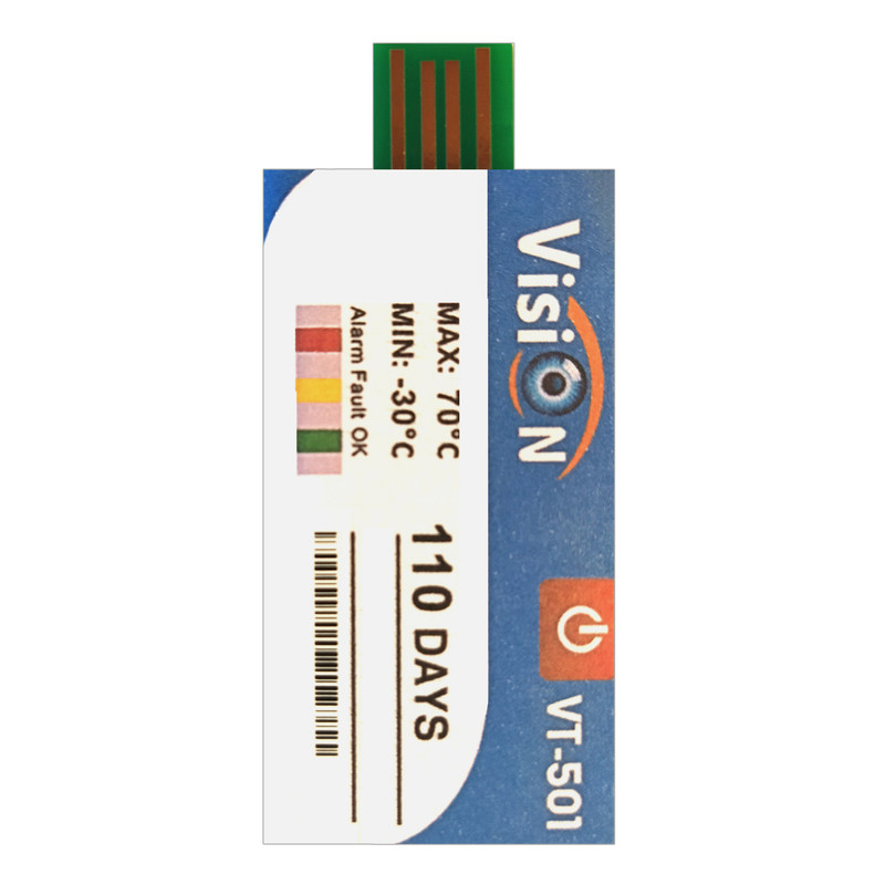 دیتالاگر دما یکبار مصرف ویژن مدل VT-501