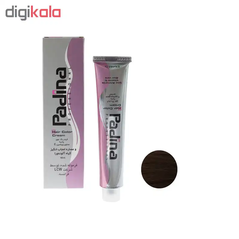 رنگ مو پادینا شماره N5-6-0 حجم 100 میلی لیتر رنگ بلوند تیره