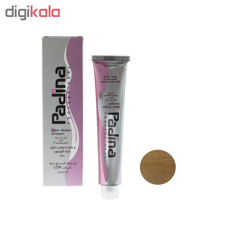 رنگ مو پادینا شماره G10-11-3 حجم 100 میلی لیتر رنگ بلوند طلایی خیلی خیلی روشن