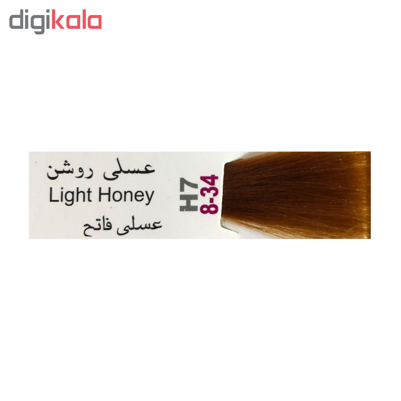 رنگ مو پادینا شماره H7-8-34 حجم 100 میلی لیتر رنگ عسلی روشن رنگ مو پادینا شماره H7-8-34 حجم 100 میلی لیتر رنگ عسلی روشن