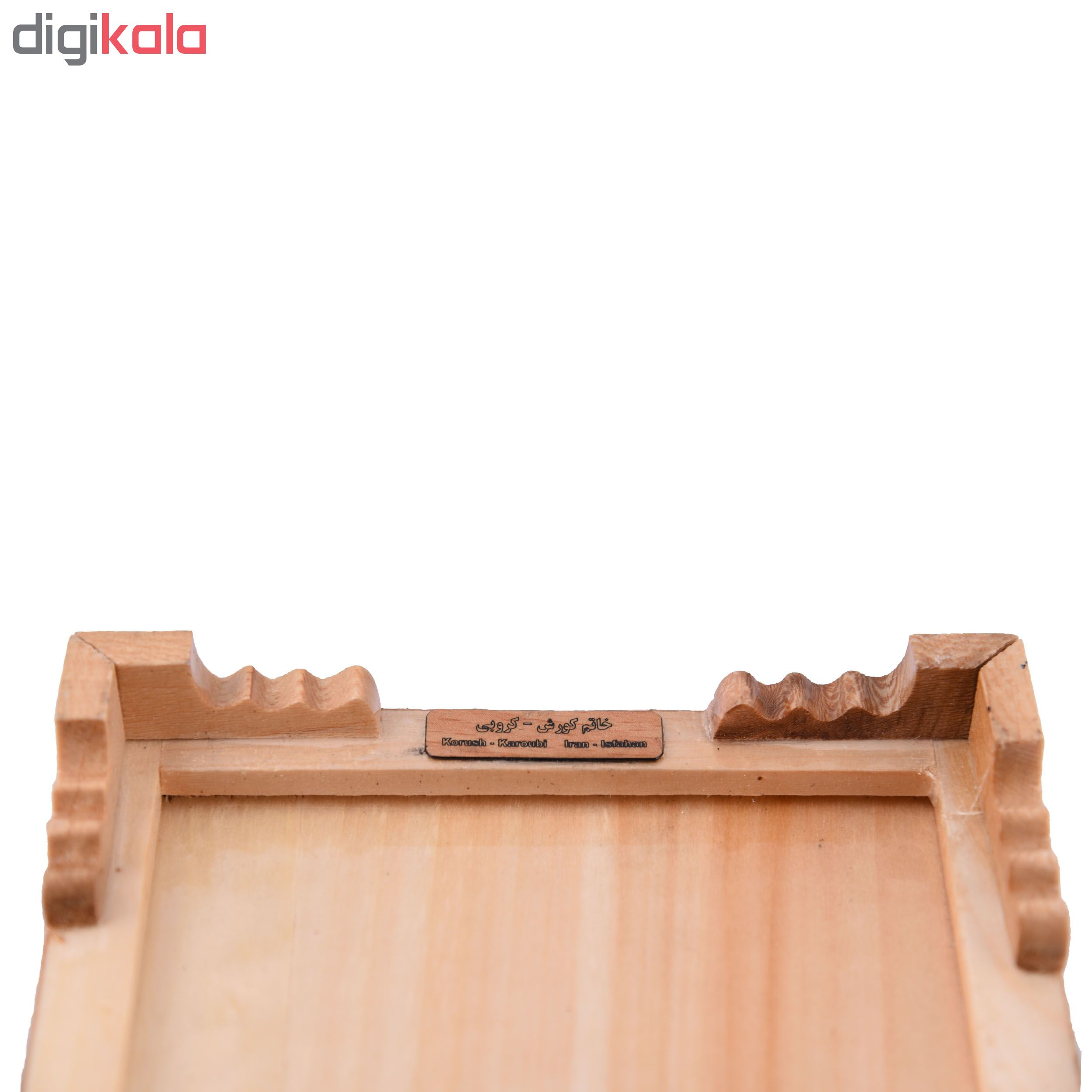 جعبه دستمال کاغذی خاتم کاری کروبی مدل k80