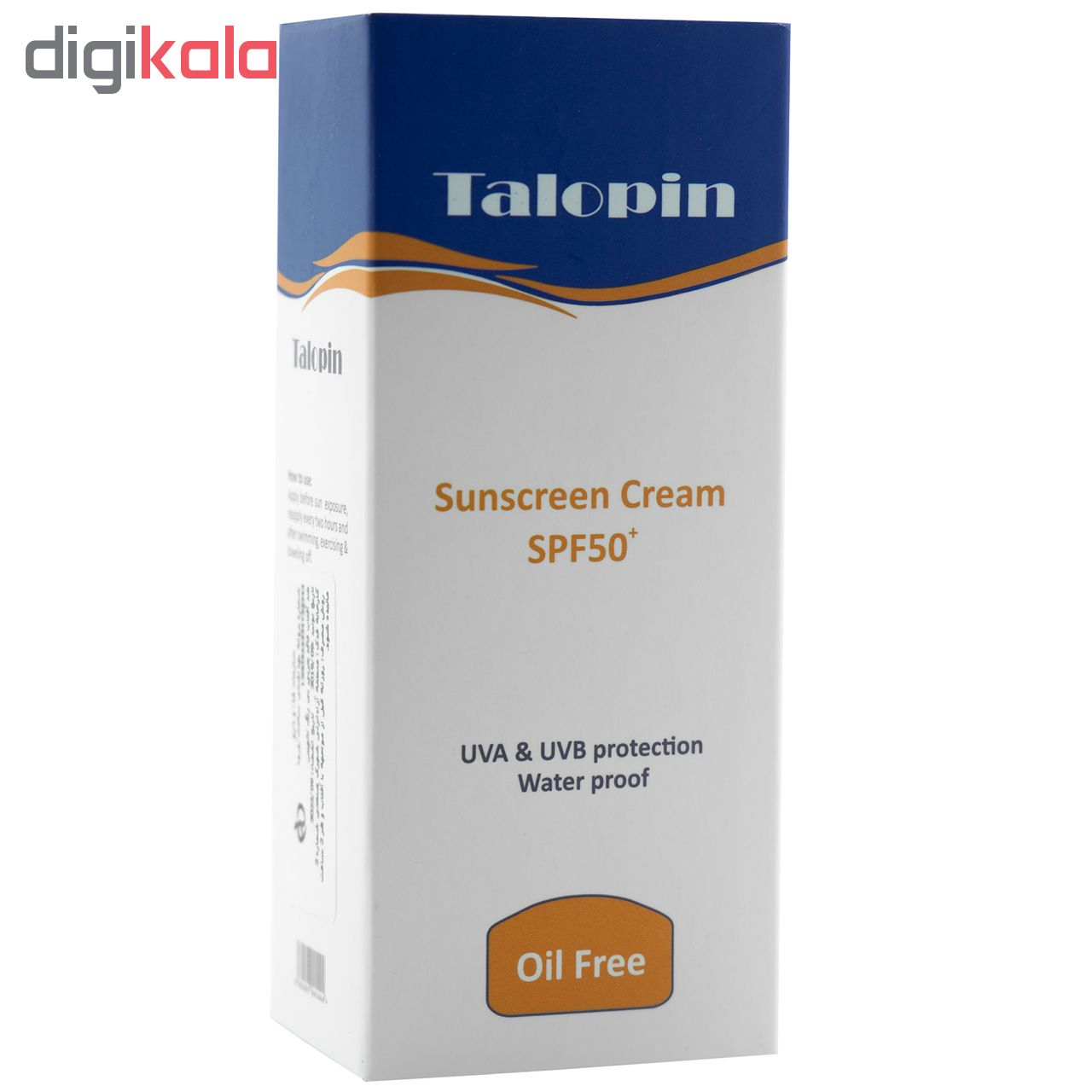 کرم ضد آفتاب تالوپین کد 444 حجم 50 میلی لیتر