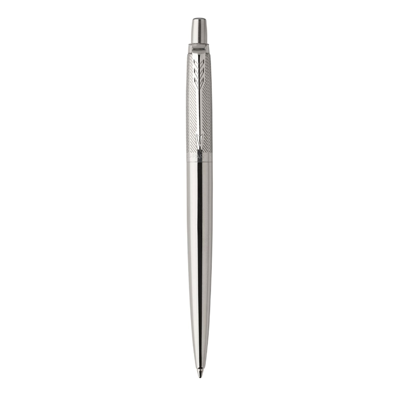 خودکار پارکر مدل Jotter Premium Stainless Steel With Diagonal کد 1953197