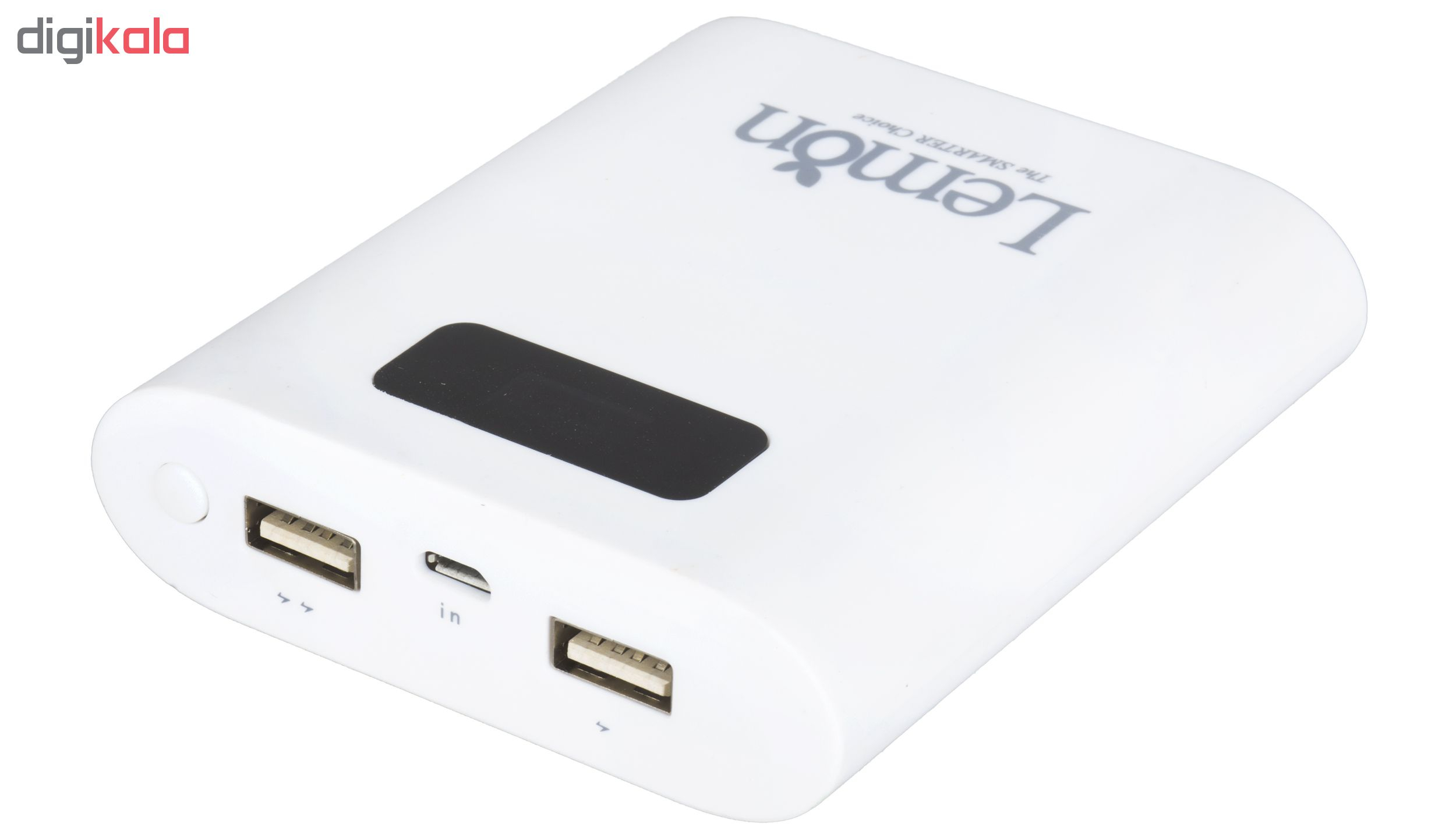 شارژر همراه لمون مدل CP2101i ظرفیت 10400میلی آمپر ساعت