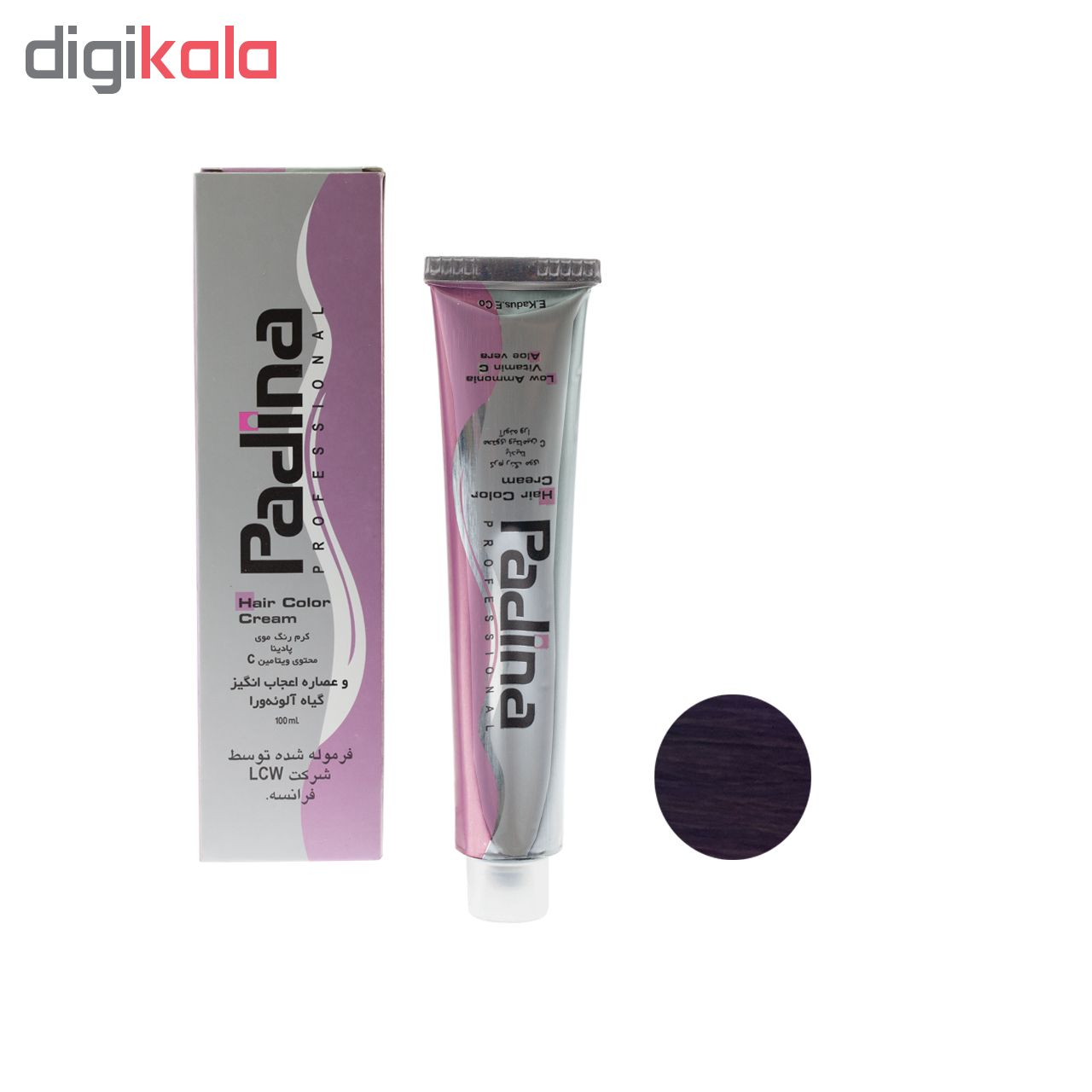 واریاسیون پادینا شماره E12-0.66 حجم 100 میلی لیتر رنگ بنفش