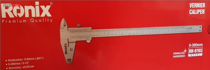 کولیس رونیکس مدل RH-9703 گستره 1-300 میلی متر