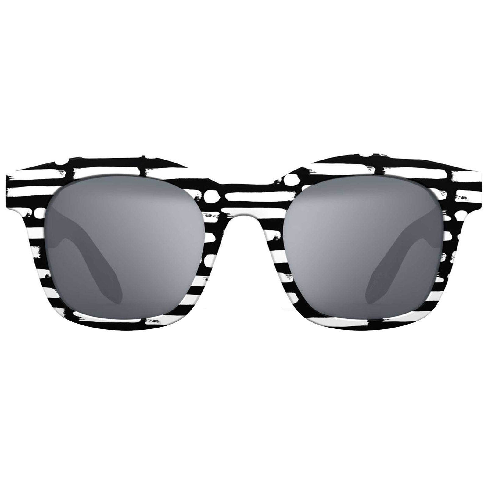 عینک آفتابی سواچ مدل SES02SPB015 - سفید مشکی - 1