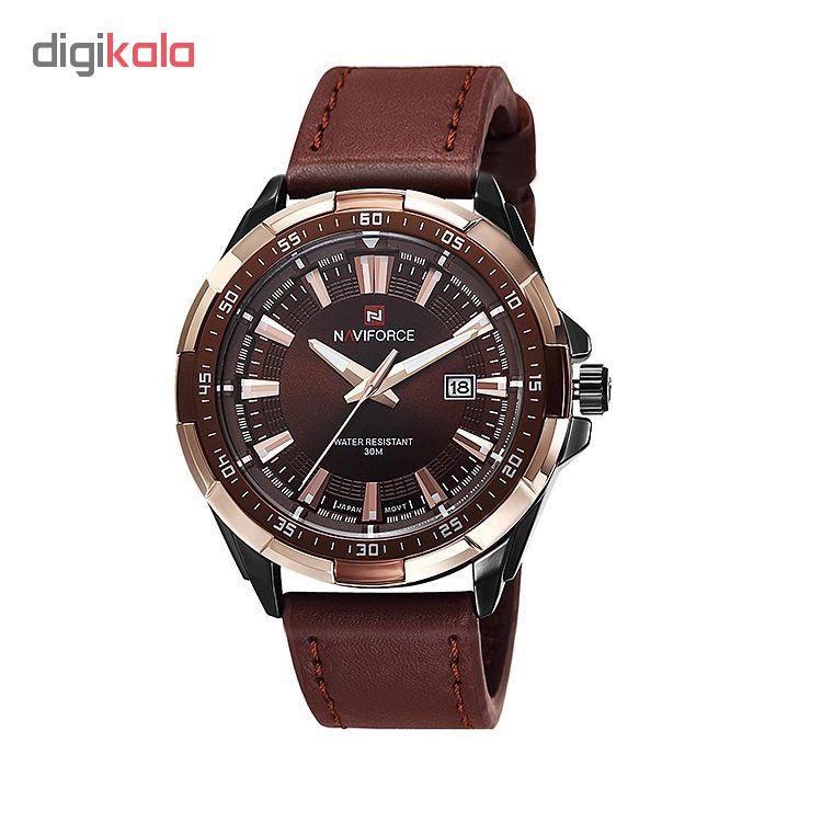 ساعت مچی عقربه ای مردانه نیوی فورس مدل nf9056 SCE