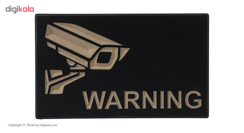 تابلو نشانگر طرح دوربین مدار بسته کد 002