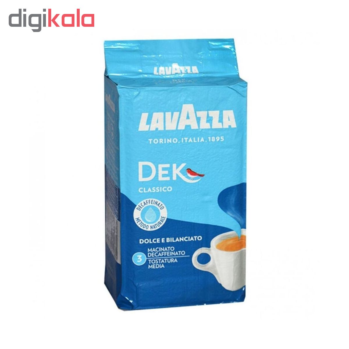 پودر قهوه لاواتزا مدل Dek Classico مقدار 250 گرم