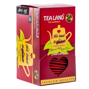 نقد و بررسی چای کیسه ای میوه های جنگلی تی لند بسته 20 عددی توسط خریداران