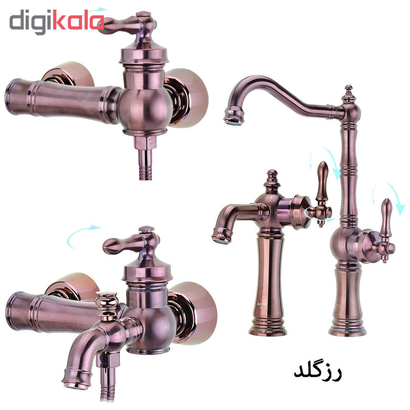 شیرآلات جزیره مدل لومانا کد SS-MJ-114-118 مجموعه 4 عددی شیرآلات جزیره مدل لومانا کد SS-MJ-114-118 مجموعه 4 عددی