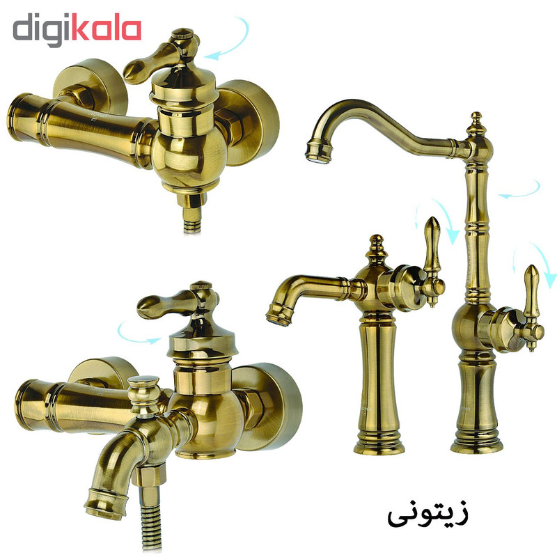 شیرآلات جزیره مدل لومانا کد SS-MJ-114-118 مجموعه 4 عددی شیرآلات جزیره مدل لومانا کد SS-MJ-114-118 مجموعه 4 عددی