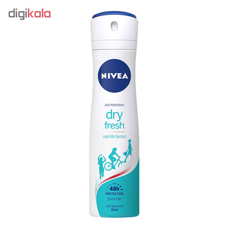 اسپری ضد تعریق زنانه نیوآ مدل Dry Fresh حجم 150 میلی لیتر