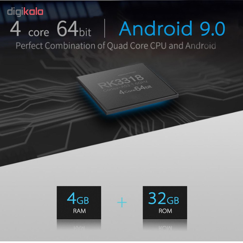 اندروید باکس آ5‌ایکس مدل مکس کد 4.32