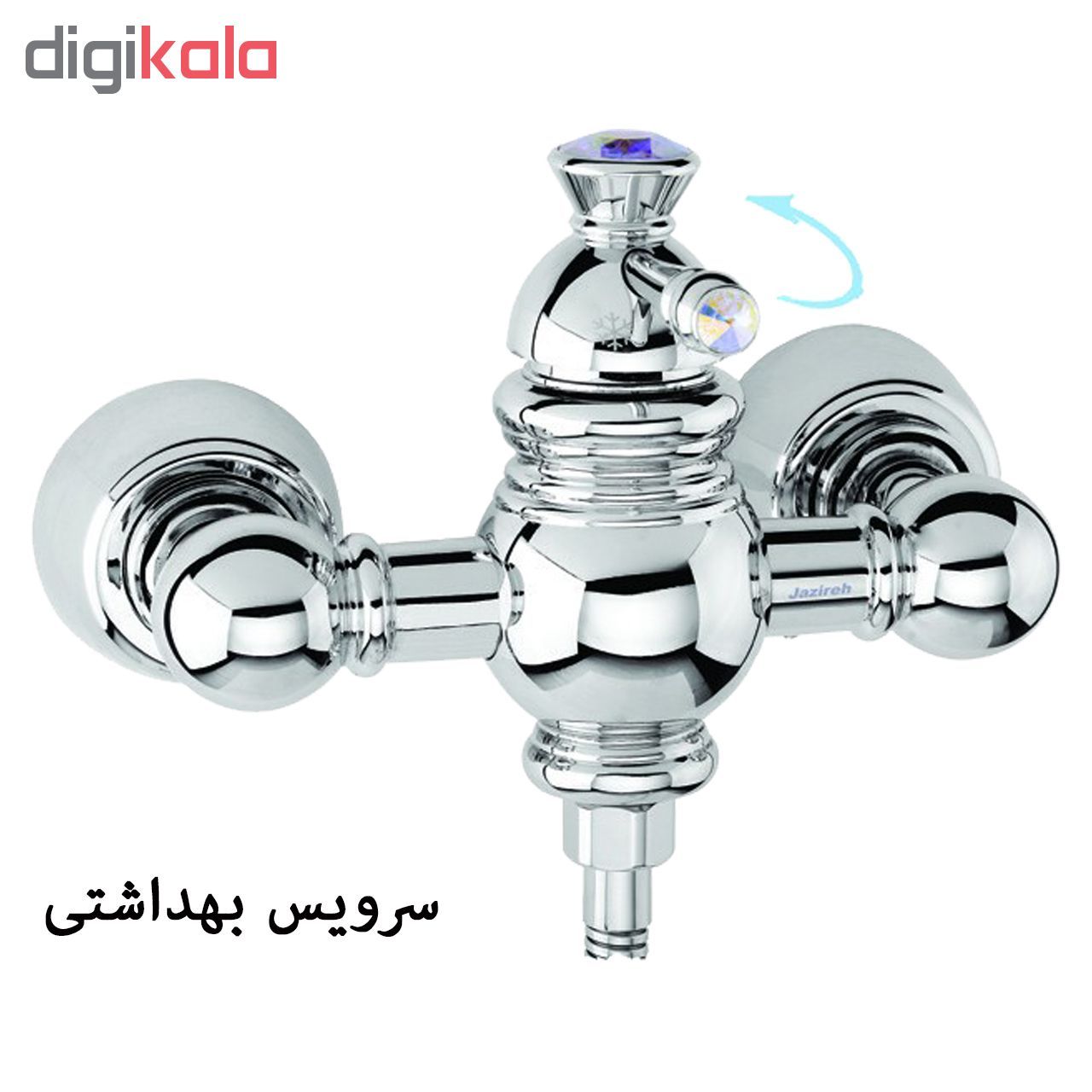 شیرآلات جزیره مدل رویاکد SS-MJ-112 مجموعه 4 عددی