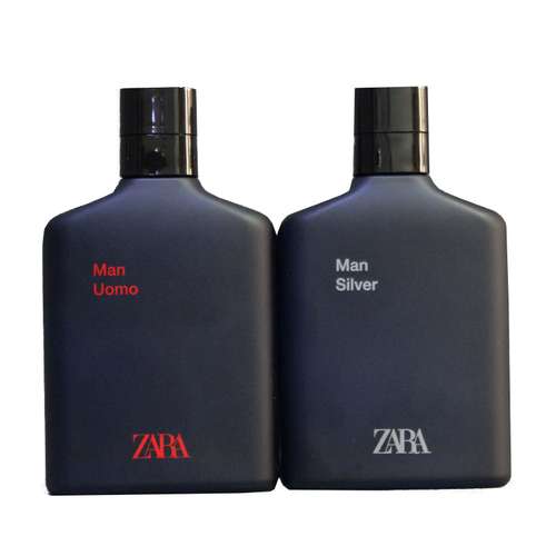 ست ادو تویلت مردانه زارا مدل silver & uomo حجم 100 میلی لیتر
