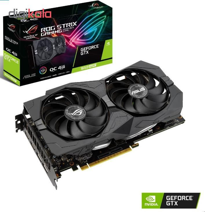 کارت گرافیک ایسوس مدل ROG-STRIX-GTX1650S-O4G-GAMING