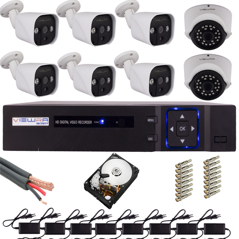 سیستم امنیتی ویورا مدل VS-6B-2D-5008-HDD