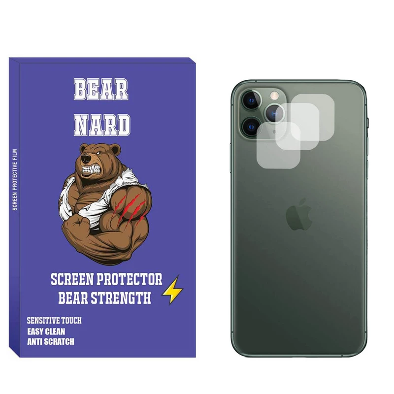 محافظ لنز دوربین برنارد مدل SDB-01 مناسب برای گوشی موبایل اپل Iphone 11 pro بسته 3 عددی