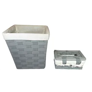 ست سطل و جای دستمال کاغذی مدل Ts-1