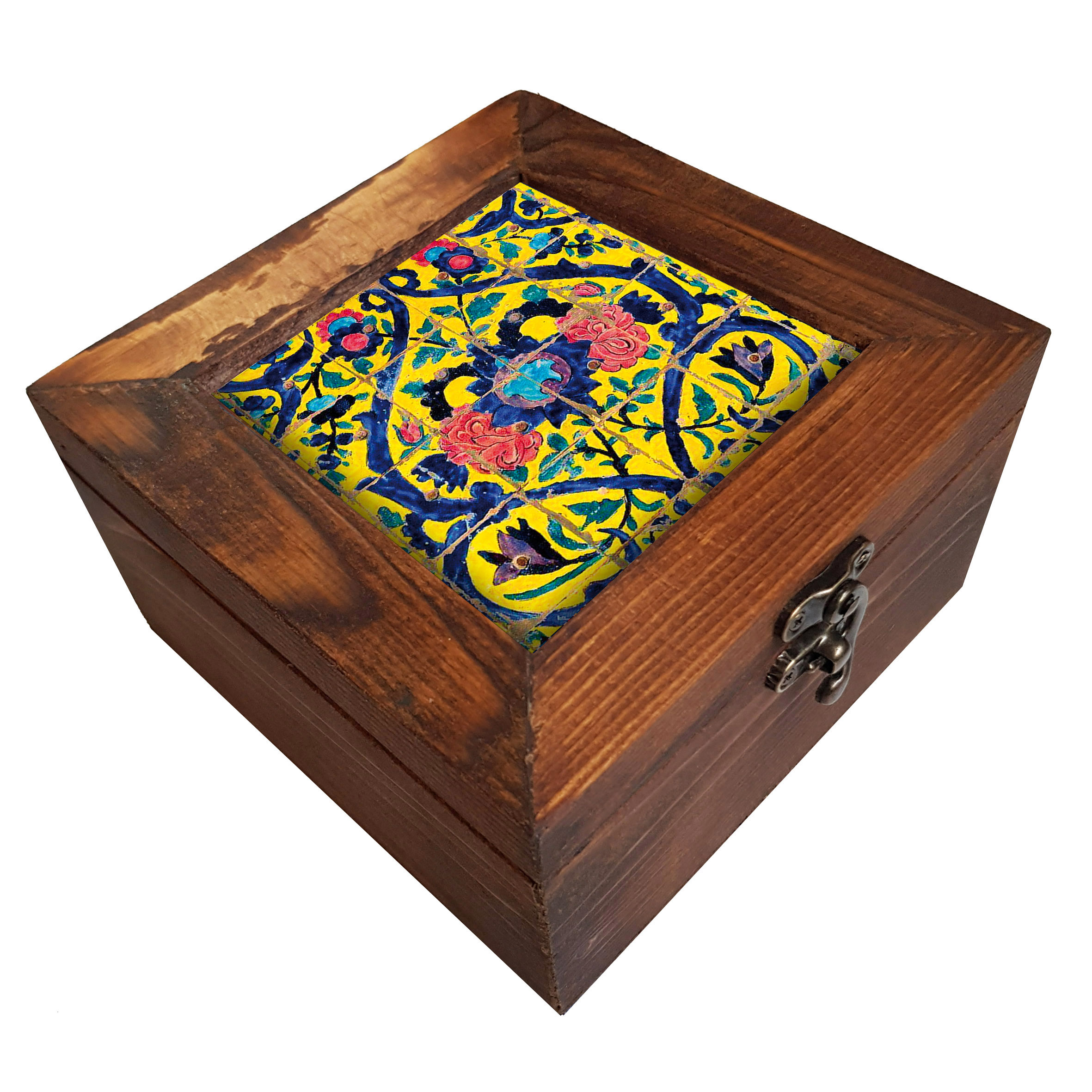 جعبه هدیه چوبی کد A42